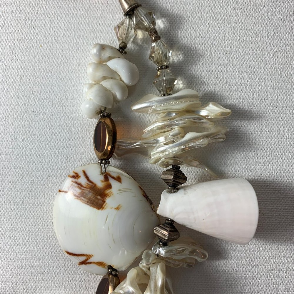 Hand Crafted Shell Necklace - Picture 3 of 4